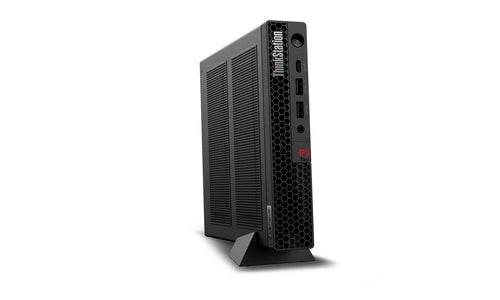 Lenovo ThinkStation P3 Tiny Gen 2 Intel Core Ultra 7 265 32 GB DDR5-SDRAM 512 GB SSD Windows 11 Pro Mini PC Workstation Black