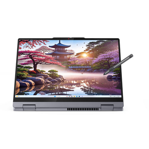 Lenovo IdeaPad 5 2-in-1 14AKP10 Copilot+ PC AMD Ryzen™ AI 5 340 Hybrid (2-in-1) 35.6 cm (14") Touchscreen WUXGA 16 GB LPDDR5x-SDRAM 256 GB SSD Wi-Fi 7 (802.11be) Windows 11 Home English Grey