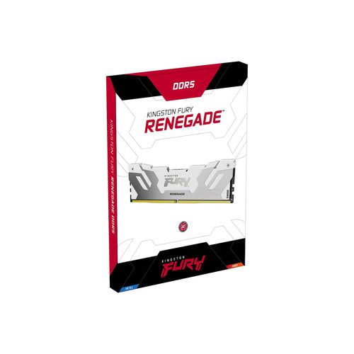 Kingston Technology FURY 16GB 7200MT/s DDR5 CL38 DIMM Renegade RGB White XMP