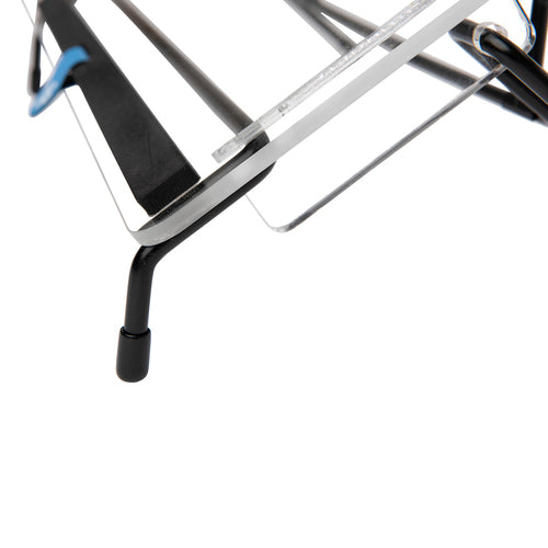 R-Go Tools Document holder R-Go Flex Read, ergonomic, with soft foam wrist rest, transparent acrylic