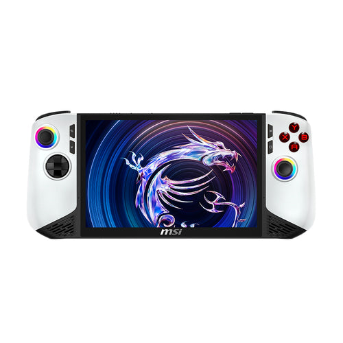 MSI Claw 8 AI+ A2VM 084US portable game console 20.3 cm (8") 1 TB Touchscreen Wi-Fi Black, White