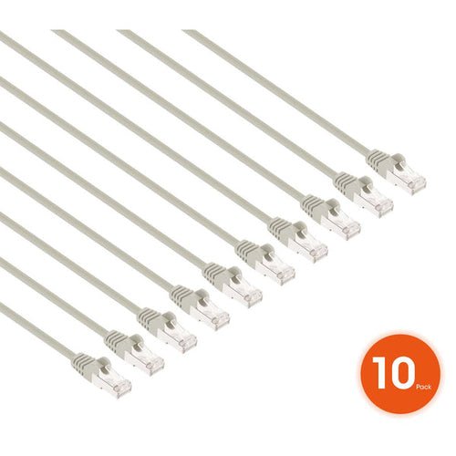 Intellinet 745420 networking cable Grey 3 m Cat8.1 U/FTP (STP)