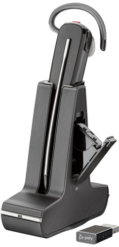 HP Poly Savi 8245 Headset Cradle and Wearing Accessories