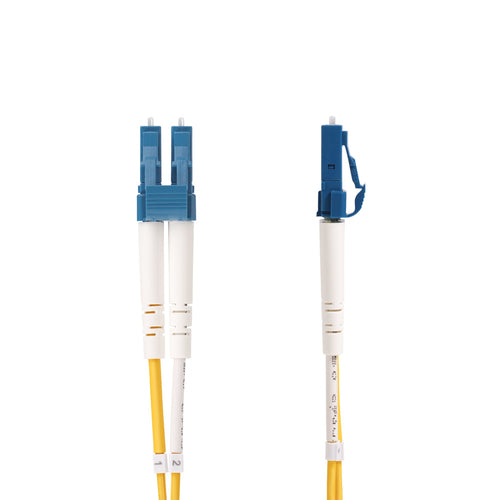 StarTech.com 8m (26ft) LC to SC (UPC) OS2 Single Mode Duplex Fiber Optic Cable, 9/125µm, 100G, Bend Insensitive, Low Insertion Loss - LSZH Fiber Jumper Cord