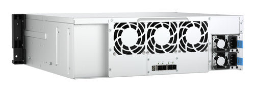 QNAP TL-R1600PES-RP storage drive enclosure HDD/SSD enclosure Black, Grey 2.5/3.5"