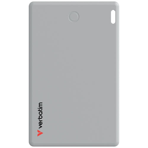 Verbatim My Finder Card Bluetooth Item Finder 1 pack Silver