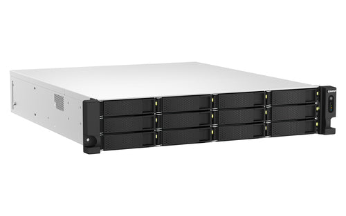 QNAP TS-H1887XU-RP NAS Rack (2U) Intel Xeon E E-2336 32 GB DDR4 0 TB QuTS hero Black, White