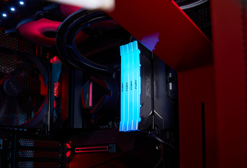 Kingston Technology FURY 64GB 3200MT/s DDR4 CL16 DIMM (Kit of 2) Renegade RGB