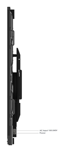 Lenovo ThinkVision T86 computer monitor 2.18 m (86") 3840 x 2160 pixels 4K Ultra HD Touchscreen Black