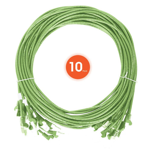 Intellinet 744645 networking cable Light Green 3 m Cat6 U/UTP (UTP)