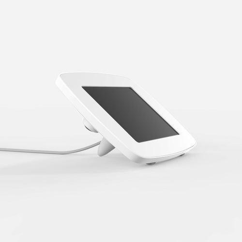 Bouncepad Original Lounge with Reinforced USB Cable | Exposed Front Camera and Home Button | White | Samsung Galaxy Tab A9 and A11 8.7 Inch (2023 - 2025)
