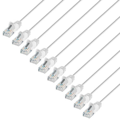 Intellinet 744355 networking cable White 0.15 m Cat6 U/UTP (UTP)