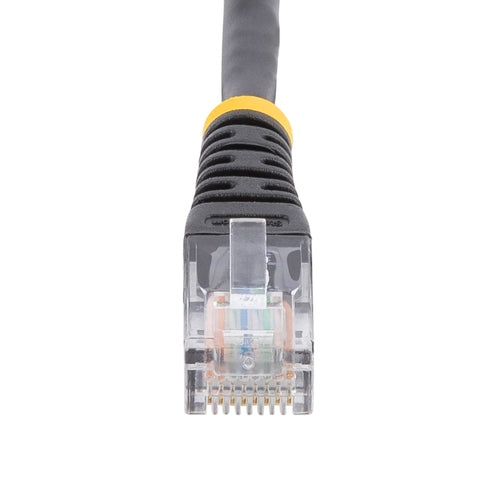StarTech.com 15 ft Cat5e Black Molded RJ45 UTP Cat 5e Patch Cable - 15ft Patch Cord
