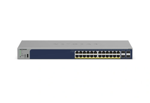 NETGEAR GS728TPP Managed L2/L3/L4 Gigabit Ethernet (10/100/1000) Power over Ethernet (PoE) 1U Grey