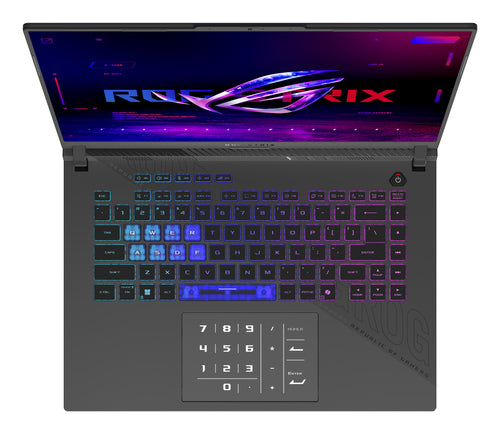 ASUS ROG Strix G16 G614FP-DS96 AMD Ryzen™ 9 9955HX Laptop 40.6 cm (16") WQXGA 32 GB DDR5-SDRAM 1 TB SSD NVIDIA GeForce RTX 5070 Wi-Fi 6E (802.11ax) Windows 11 Home Black, Grey