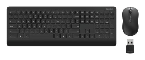 Incase Wireless Desktop 900 keyboard Mouse included Office RF Wireless QWERTY English Black