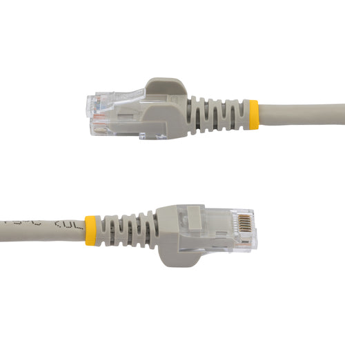 StarTech.com 15 ft. CAT6 Ethernet cable - 10 Pack - ETL Verified - Gray CAT6 Patch Cord - Snagless RJ45 Connectors - 24 AWG Copper Wire - UTP Ethernet Cable