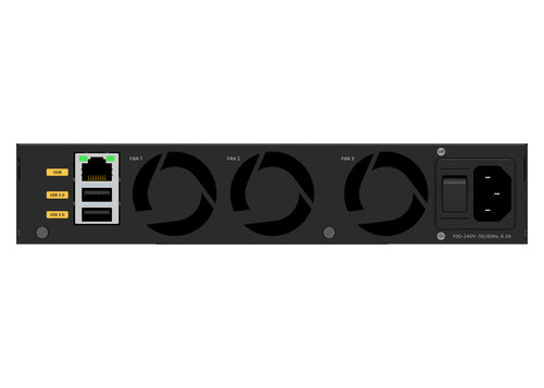 NETGEAR M4350-12X12F Managed L3 10G Ethernet (100/1000/10000) 1U Black