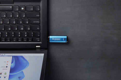 Kingston Technology IronKey 256GB USB-C Vault Privacy 50C AES-256 Encrypted, FIPS 197