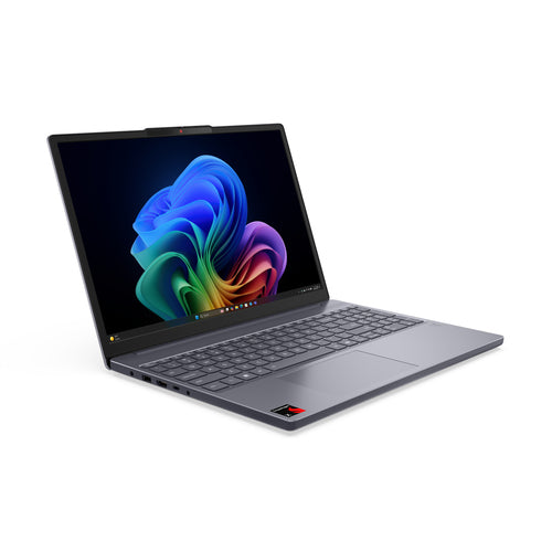 Lenovo IdeaPad Slim 3 15Q8X10 Copilot+ PC Snapdragon X1-26-100 Laptop 38.9 cm (15.3") Touchscreen WUXGA 16 GB 512 GB SSD Wi-Fi 7 (802.11be) Windows 11 Pro Grey