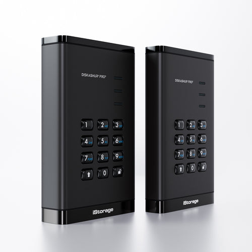 iStorage diskAshur PRO³ SSD 16TB | Secure Portable Solid State Drive |FIPS 140-3 Level 3 compliant | AES-XTS 256-bit Hardware Encryption | PIN protected | OS & Platform Independent |GDPR, TAA Compliant|Brute force hack defence | Dust/Water Resistant
