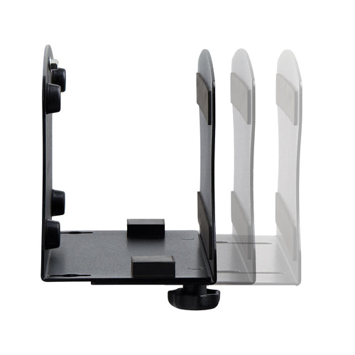 StarTech.com PC Wall Mount Bracket, Supports Desktop Computers Up To 40lb (18kg), Tool-Less Adjustments 1.9-7.8in (50-200mm), Heavy-Duty Wall Mount Shelf/Holder for PC Case/Tower