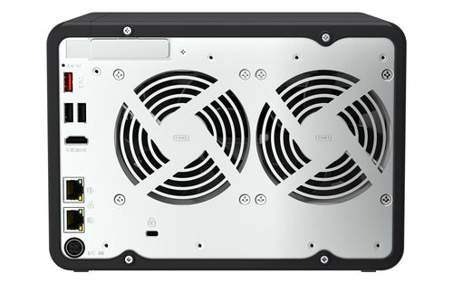 QNAP TS-664 NAS Tower Intel® Celeron® N5095 8 GB DDR4 0 TB QNAP QTS Black, Bronze
