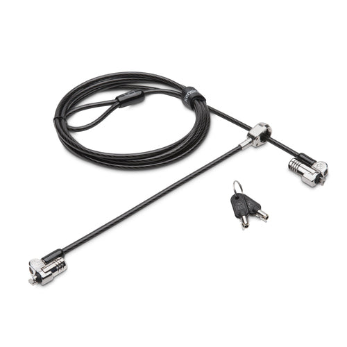 Kensington NanoSaver Keyed Dual Head Laptop Lock - Like Keyed