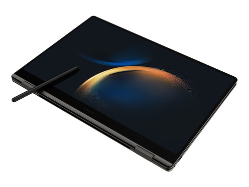 Samsung Galaxy Book3 Pro 360 Intel® Core™ i5 i5-1340P Hybrid (2-in-1) 39.6 cm (15.6") Touchscreen WQXGA+ 16 GB LPDDR5-SDRAM 256 GB SSD Wi-Fi 6E (802.11ax) Windows 11 Pro Graphite