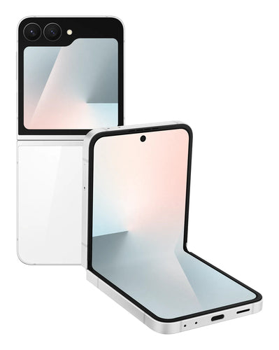 Samsung Galaxy Z Flip7 FE 17 cm (6.7") Dual SIM Android 16.0 5G USB Type-C 8 GB 256 GB 4000 mAh White