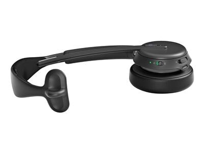 Lenovo IMPACT 1030T WRLS Headset Wired & Wireless Head-band Office/Call center Bluetooth Black