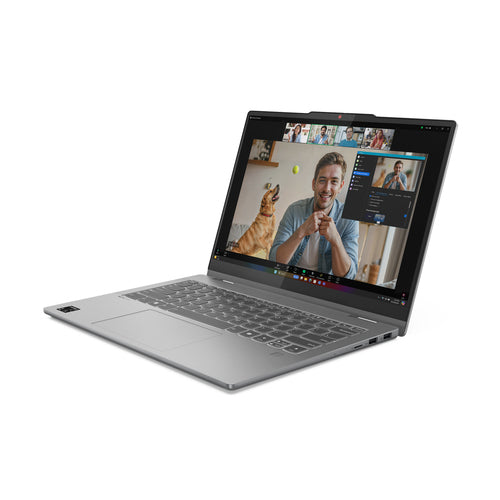 Lenovo IdeaPad 5 2-in-1 14Q8X9 Copilot+ PC Snapdragon X1P-42-100 Hybrid (2-in-1) 35.6 cm (14") Touchscreen WUXGA 16 GB LPDDR5x-SDRAM 1 TB SSD Wi-Fi 7 (802.11be) Windows 11 Home English Grey