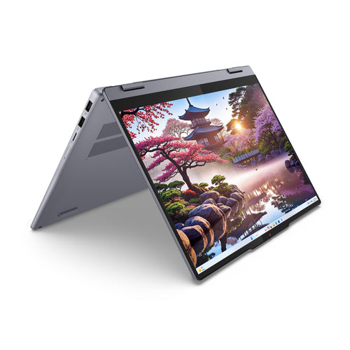 Lenovo IdeaPad 5 2-in-1 14AKP10 Copilot+ PC AMD Ryzen™ AI 5 340 Hybrid (2-in-1) 35.6 cm (14") Touchscreen WUXGA 16 GB LPDDR5x-SDRAM 256 GB SSD Wi-Fi 7 (802.11be) Windows 11 Home English Grey