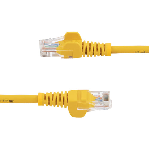 StarTech.com Cat5e patch cable with snagless RJ45 connectors – 15 ft, yellow