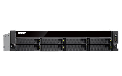 QNAP TS-877XU-RP NAS Rack (2U) AMD Ryzen™ 3 1200 4 GB DDR4 0 TB QNAP Turbo System Black