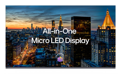 LG LAAA007 Digital signage flat panel 3.45 m (136") LED Wi-Fi 500 cd/m² 4K Ultra HD Black Built-in processor