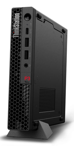 Lenovo ThinkStation P3 Tiny Intel® Core™ i7 i7-14700 16 GB DDR5-SDRAM 512 GB SSD Mini PC Workstation Black