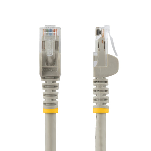 StarTech.com 10 ft. CAT6 Ethernet cable - 10 Pack - ETL Verified - Gray CAT6 Patch Cord - Snagless RJ45 Connectors - 24 AWG Copper Wire - UTP Ethernet Cable
