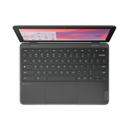 Lenovo 100e Chromebook Gen 4 MediaTek Kompanio 520 29.5 cm (11.6") HD 8 GB LPDDR4x-SDRAM 64 GB eMMC Wi-Fi 6 (802.11ax) ChromeOS English Grey