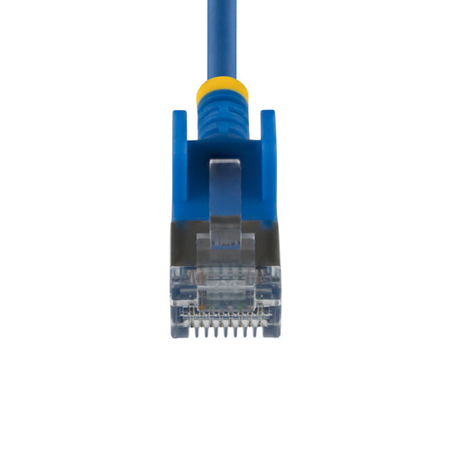 StarTech.com 4ft Blue Ultra Slim CAT6a Ethernet Cable, Snagless, FTP, Pure Bare Copper Wire, 34AWG Slim RJ45 Network Patch Cord, Individually Tested