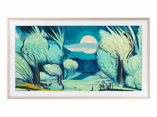 Samsung 75" The Frame Customizable Bezel - Sand Gold Metal