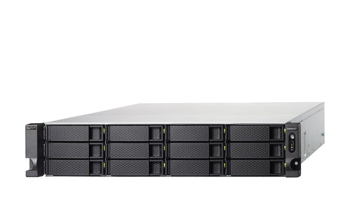 QNAP TS-h1886XU-RP R2 NAS Rack (2U) Intel® Xeon® D D-1622 32 GB DDR4 0 TB QuTS hero Black