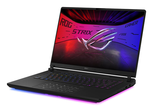 ASUS ROG Strix SCAR 16 G635LX-XS97 laptop Intel Core Ultra 9 275HX 40.6 cm (16") WQXGA 32 GB DDR5-SDRAM 2 TB SSD NVIDIA GeForce RTX 5090 Wi-Fi 7 (802.11be) Windows 11 Pro Black
