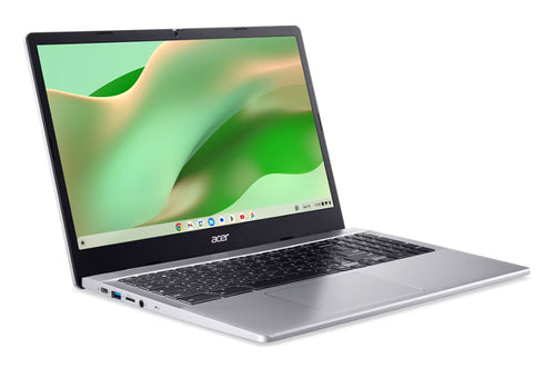 Acer Chromebook CB315-5HT-C66N Intel® N N100 39.6 cm (15.6") Touchscreen Full HD 8 GB LPDDR5-SDRAM 64 GB Flash Wi-Fi 6E (802.11ax) ChromeOS Silver
