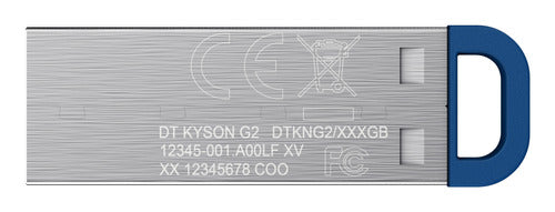 Kingston Technology DataTraveler 256GB Kyson 220MB/s Metal USB 3.2 Gen 1