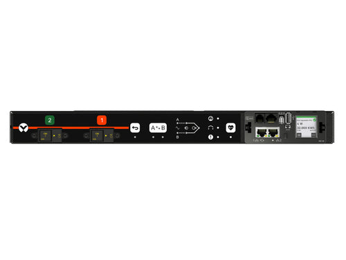 Vertiv Geist ANS5M1R6-06CF18-3TL6TL6A011-D power distribution unit (PDU) 6 AC outlet(s) 0U Black