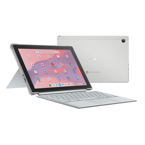 ASUS Chromebook CM30 Detachable CM3001DM2A-YZ88T-S MediaTek 520 26.7 cm (10.5") Touchscreen WUXGA 8 GB LPDDR4x-SDRAM 128 GB eMMC Wi-Fi 6 (802.11ax) ChromeOS Belgian Silver