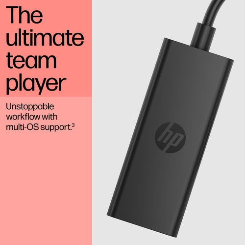 HP USB-C to DisplayPort Adapter G2 TAA Black