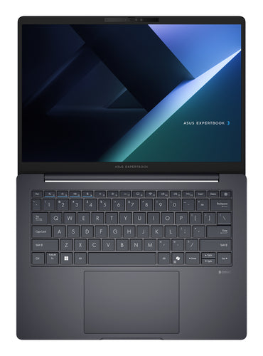 ASUS ExpertBook B5 B5405CCA-XS74 Intel Core Ultra 7 255H Laptop 35.6 cm (14") WQXGA 16 GB DDR5-SDRAM 512 GB SSD Wi-Fi 7 (802.11be) Windows 11 Pro Grey
