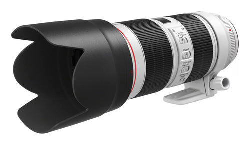 Canon EF 70-200mm f/2.8L IS III USM SLR Telephoto zoom lens Black, White